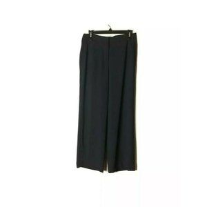 Max Mara Made In Italy Black Wide Leg Casual Pants